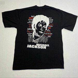 Cotton Heritage Michael Jackson Tee‎ 1958-2009 Size 3XL
